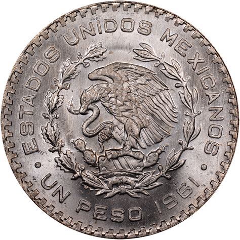 1961 mexican peso|Mexico ESTADOS UNIDOS MEXICANOS Peso KM.